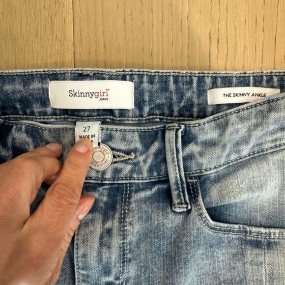 Skinnygirl skinny ankle jeans - Picture 5 of 11